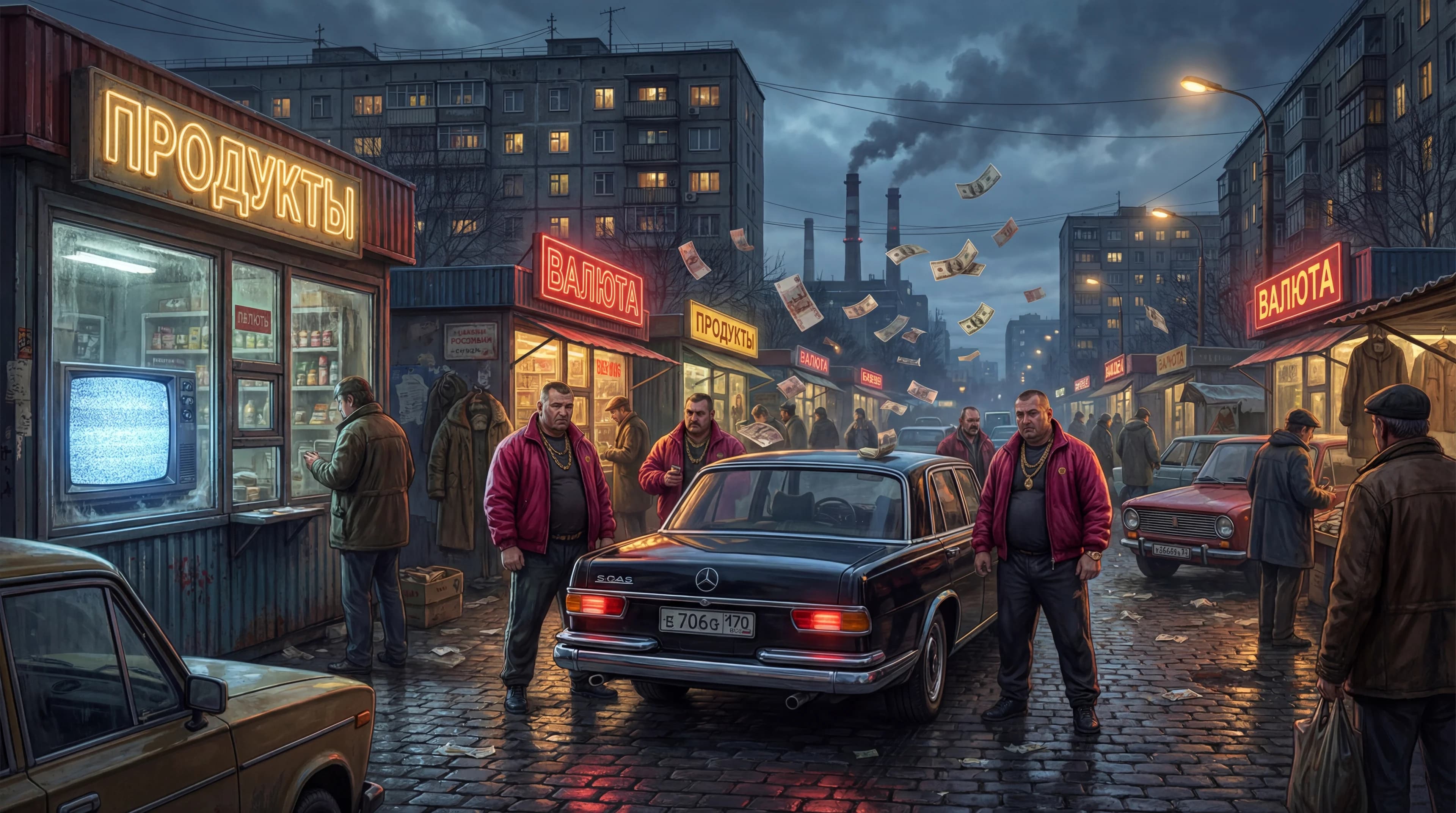 90S hero illustration